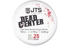 JTS Dead Center Pellets 6,35mm / .25 33,8gr