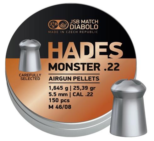 JSB Hades 5.5mm Monster .22 25.39gr