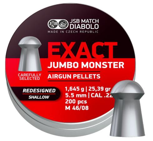 JSB Monster Redesigned Shallow 5.5mm .22 25.39gr